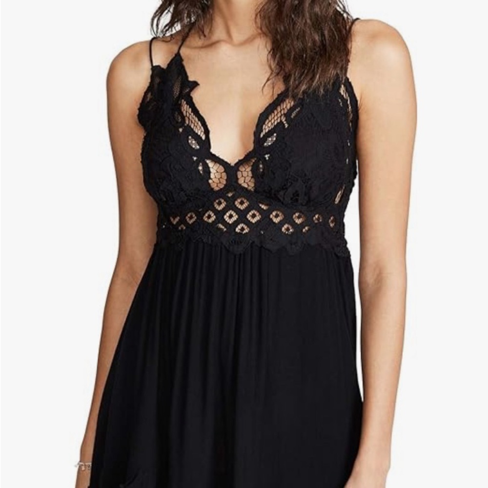 Free People Adella Slip Dress